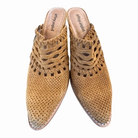 Boots Ankle Heels By Jeffrey Campbell In Tan, Size:7.5 Ankle support system Rugged Terrain