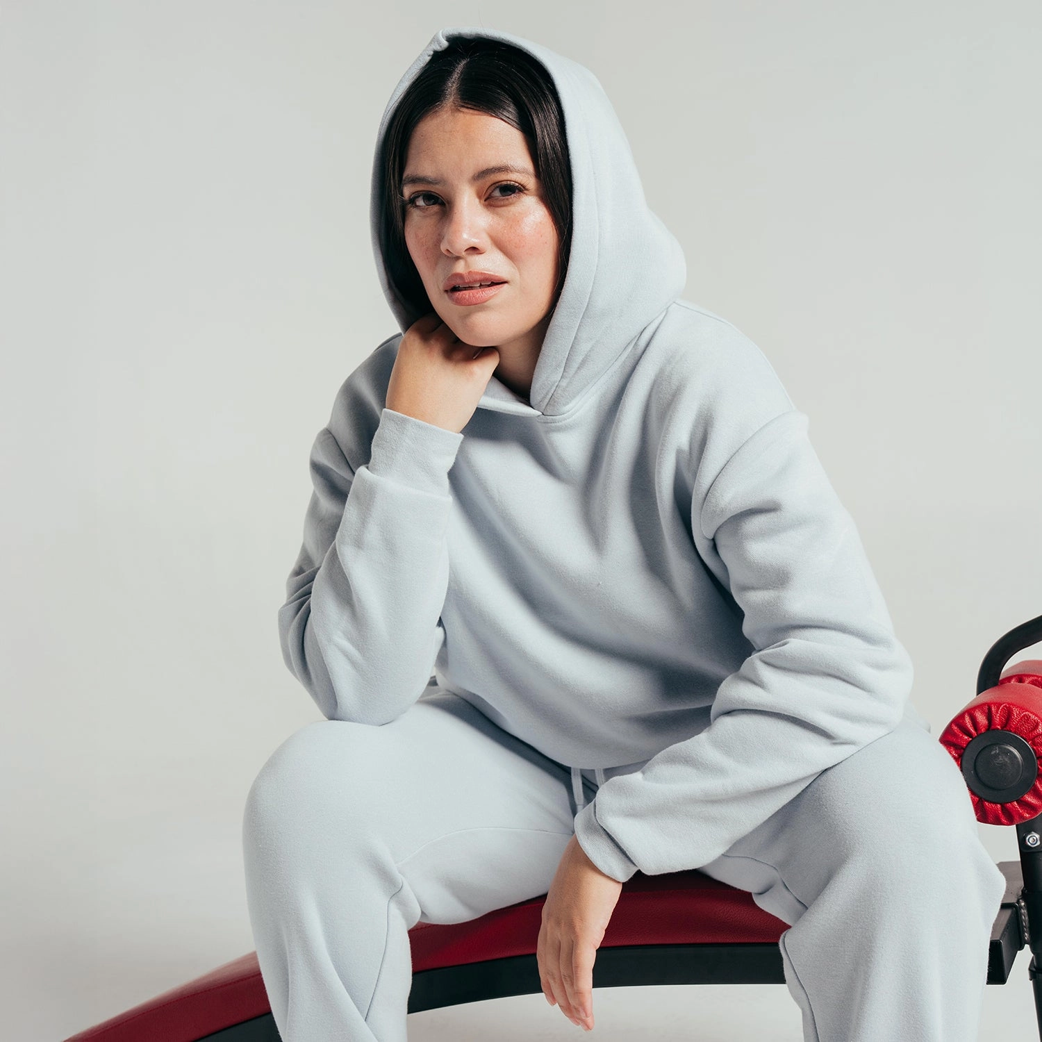 City Mood Soft Texture PO Fleece Hoody - Womens