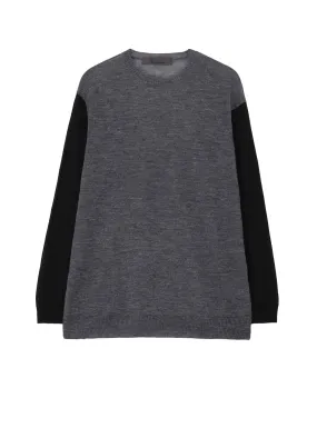 12G PULLOVER KNIT WITH LOGO KnitCuff Reinforcements