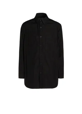 Tall Option CHAIN STITCHING HEM FACING BLOUSE