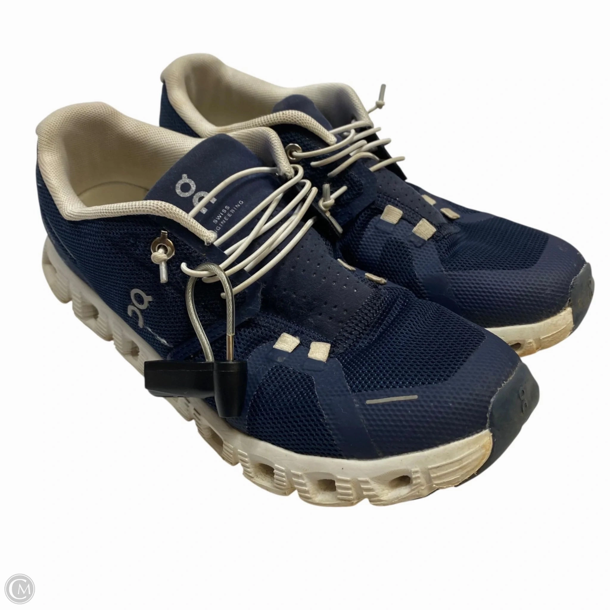 breathable insole Shoes Athletic By On Cloud In Navy, Size: 8