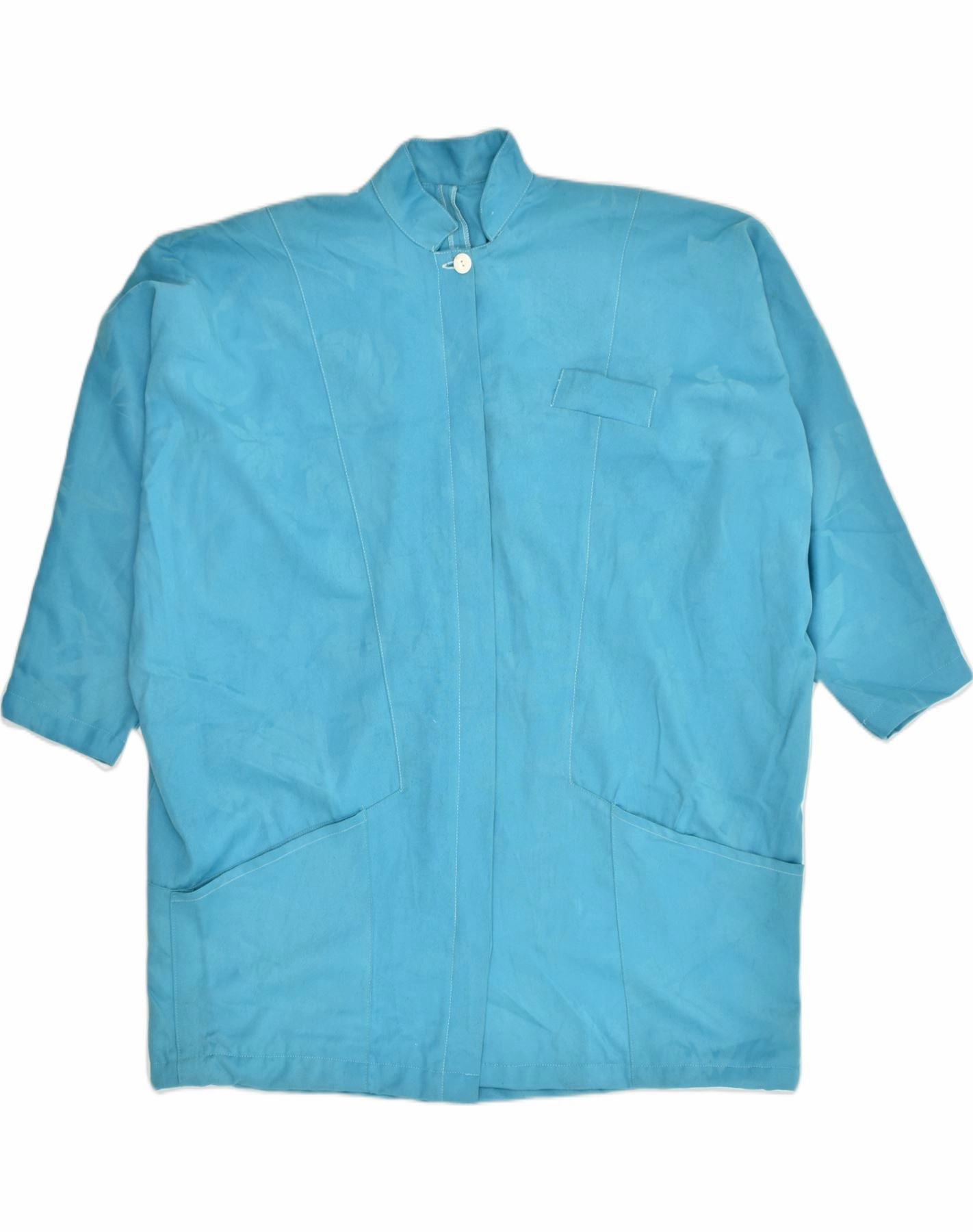 Refined Wear Chic Fit Wear VINTAGE Womens Blazer Jacket UK 22 3XL Blue