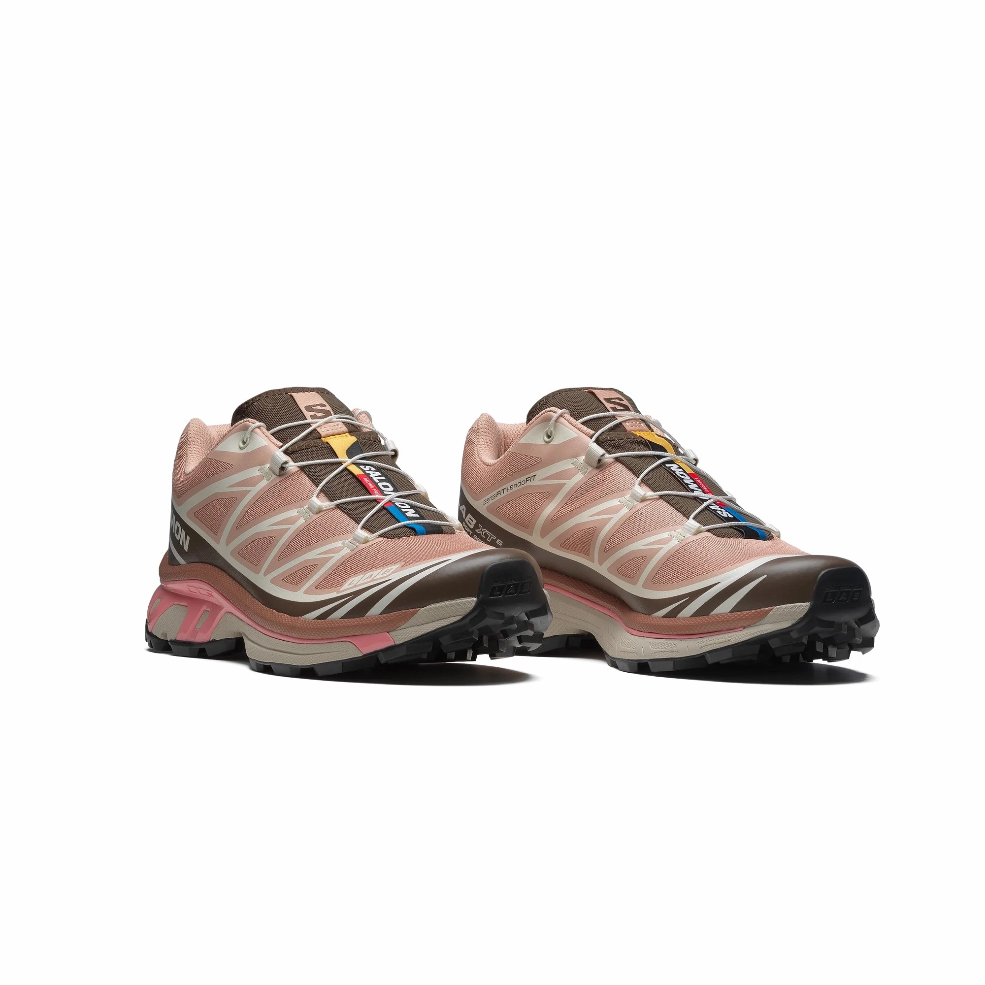 Shock Resistance Ventilation Channel Design Salomon Mens XT-6 Shoes