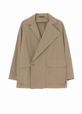 LIGHT TWILL COTTON JACKET Protective Outerwear Graphic