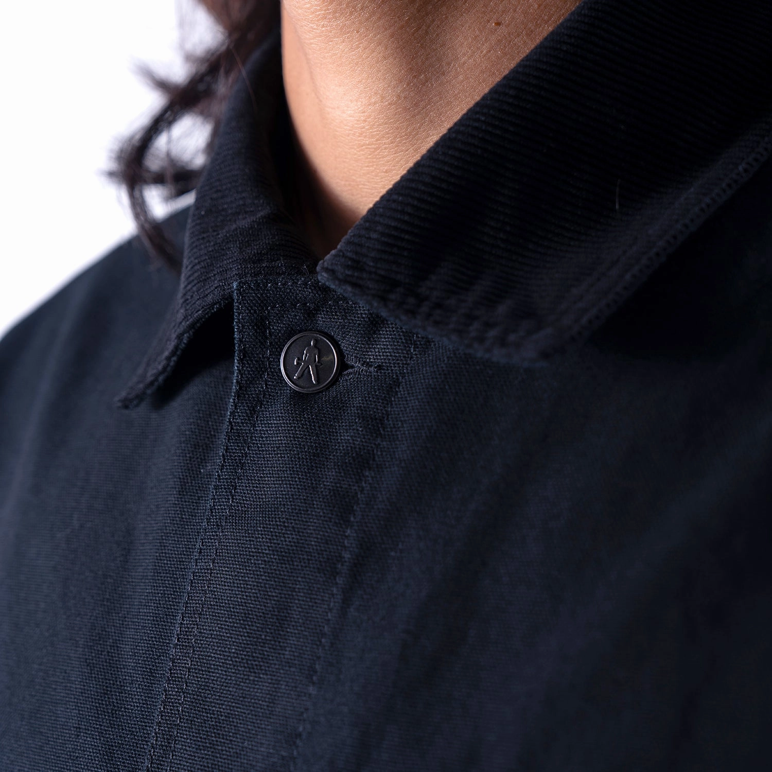 Button Closure Abrasion Resistant Fabric Workmans Jacket - Mens