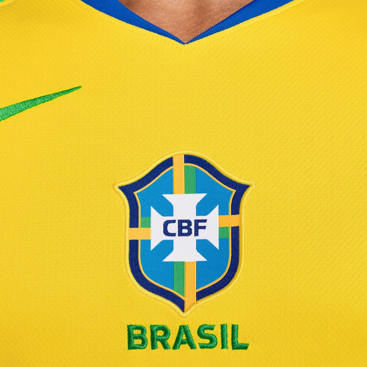 25/26 Brazil Stadium Home Jersey - Mens insulated