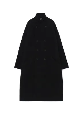 Calm Outfit 3G WOOL FELT FULLED SHAWL COLLAR COAT