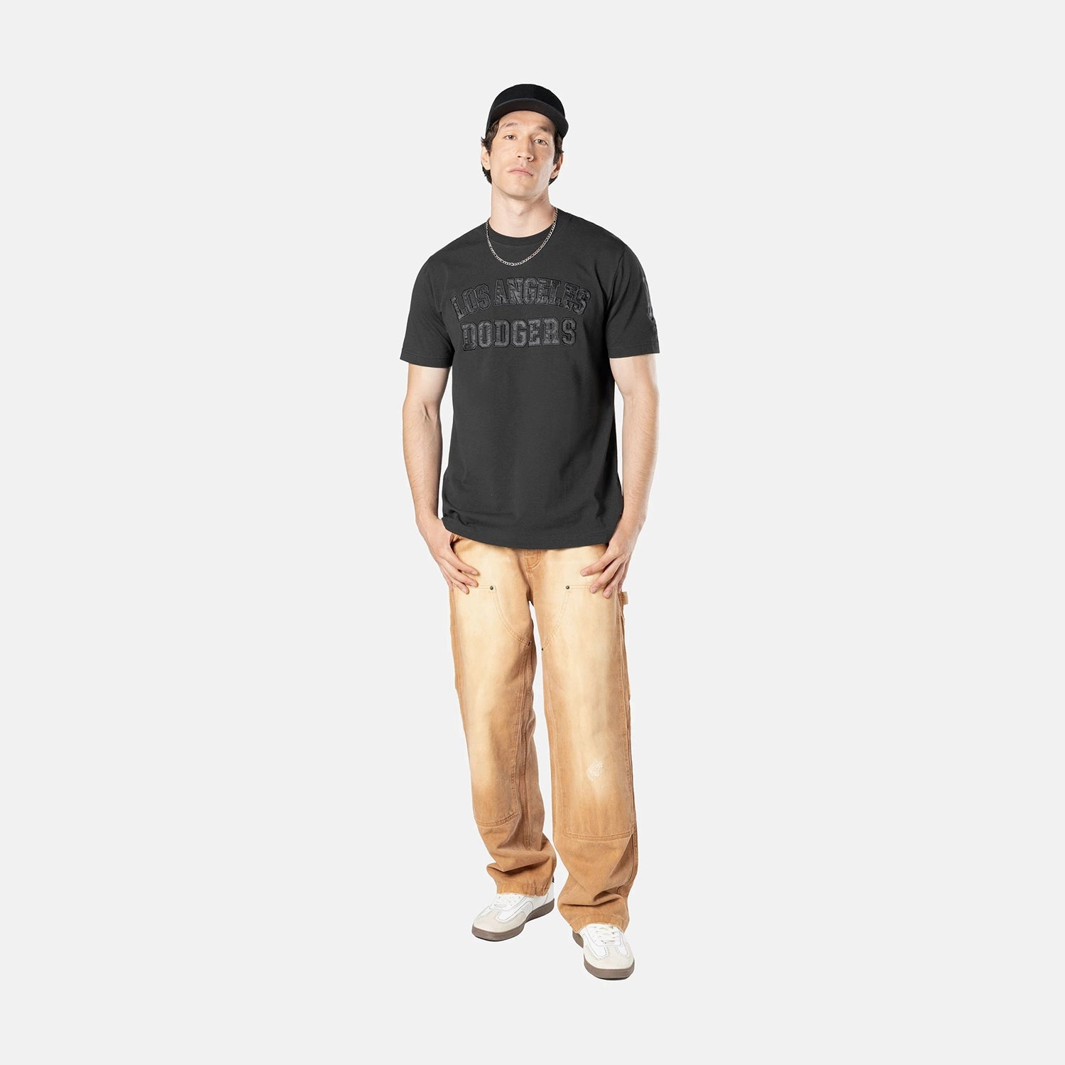 Dodgers Triple Black Tee - Mens Office Casual