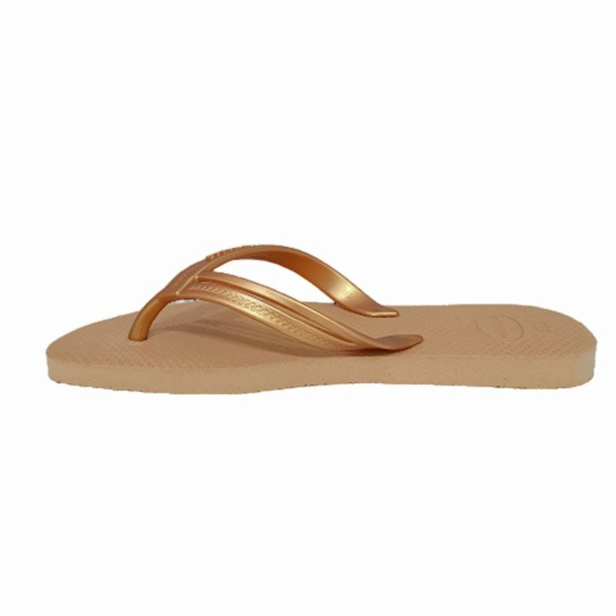 Women's Flip Flops Havaianas Elegance Golden Traction Outsole MeshUpper