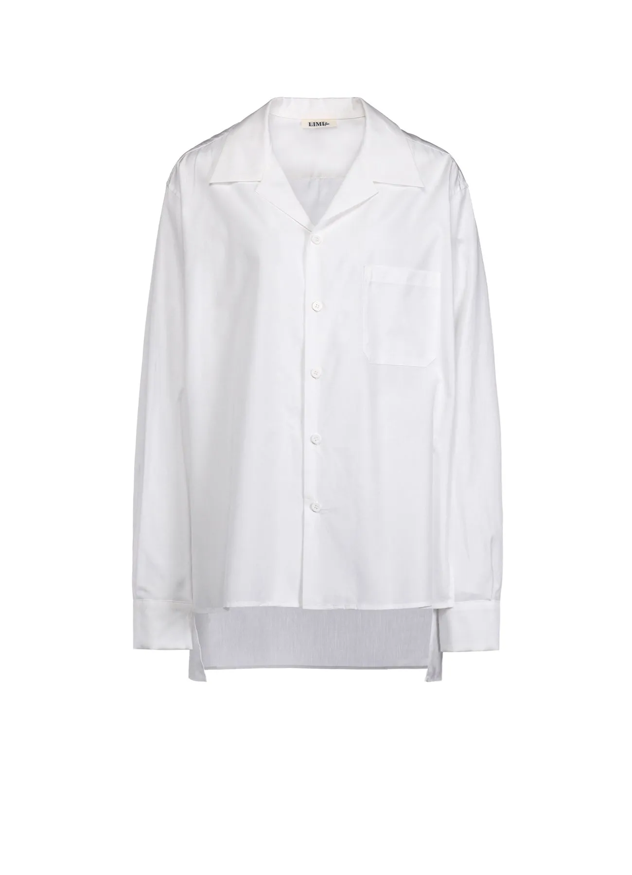 100/2 BROAD COTTON OPEN COLLAR SHIRT Formal Elegance