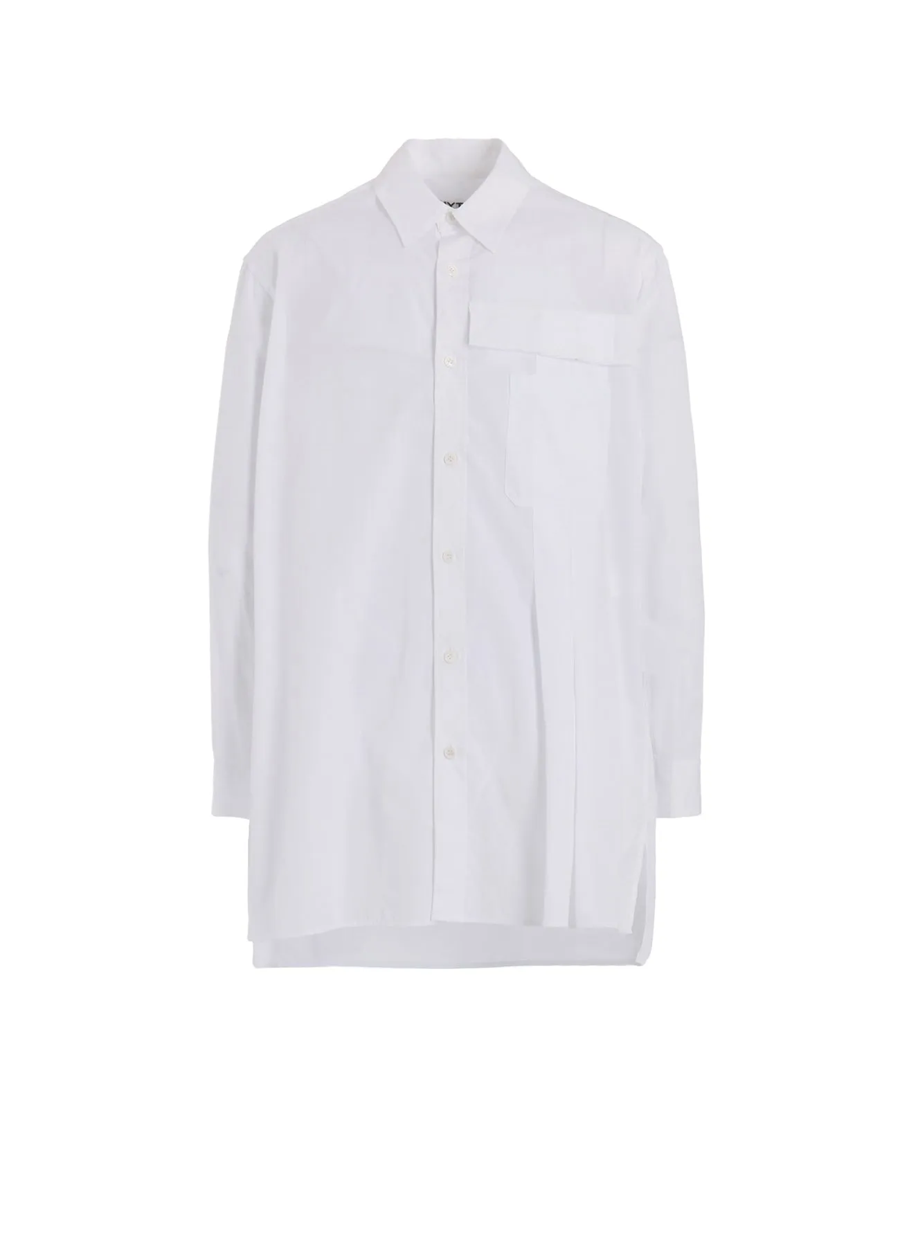 COTTON BROAD PLEATED SHIRT All-Weather Ready