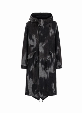 Softshell Fabric Trendy Must Have CAMOUFLAGE TWEED MODS COAT