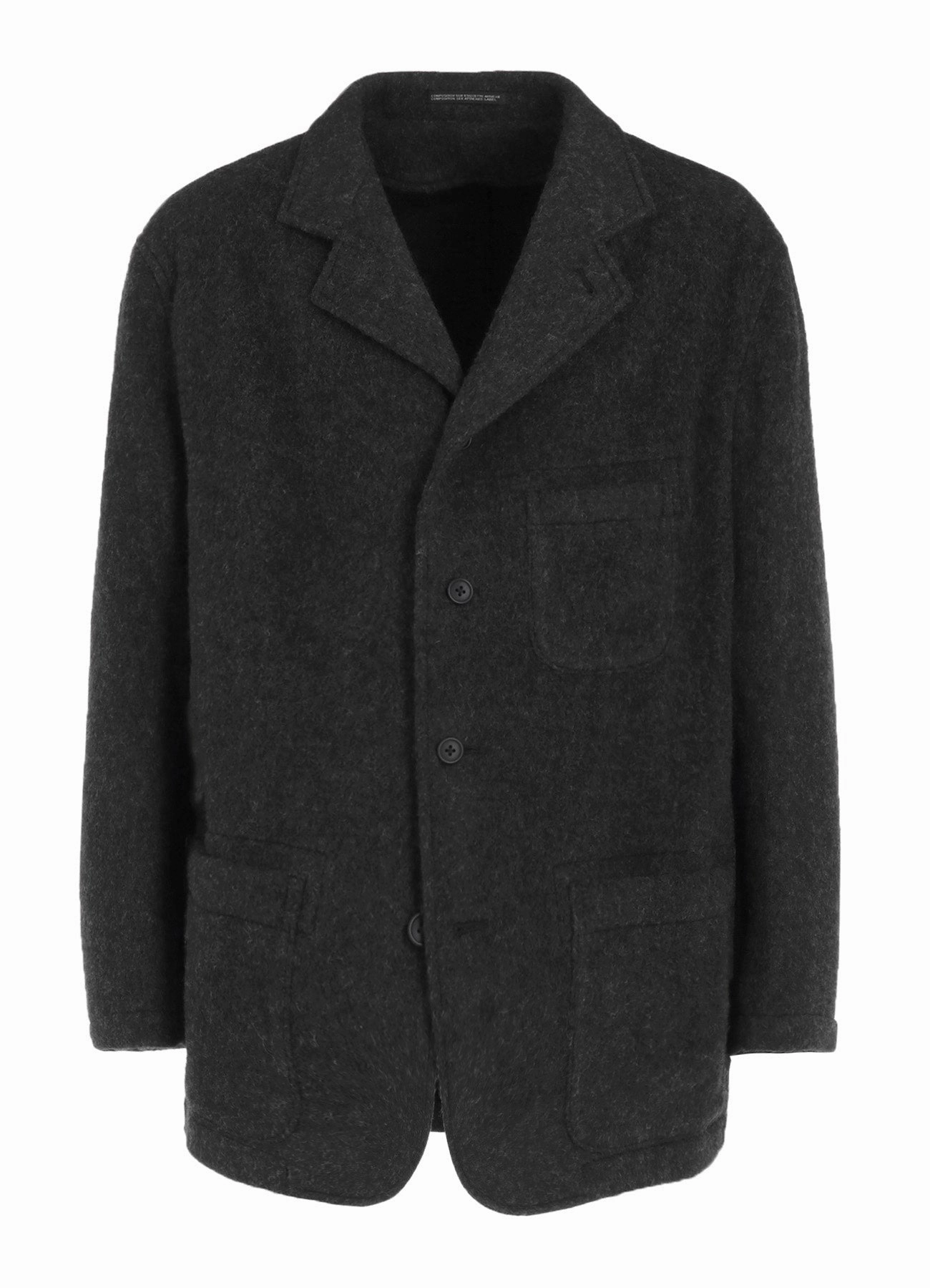 Solution ??Y's for men ?? MASSES??WOOL HERRINGBONE JACKET