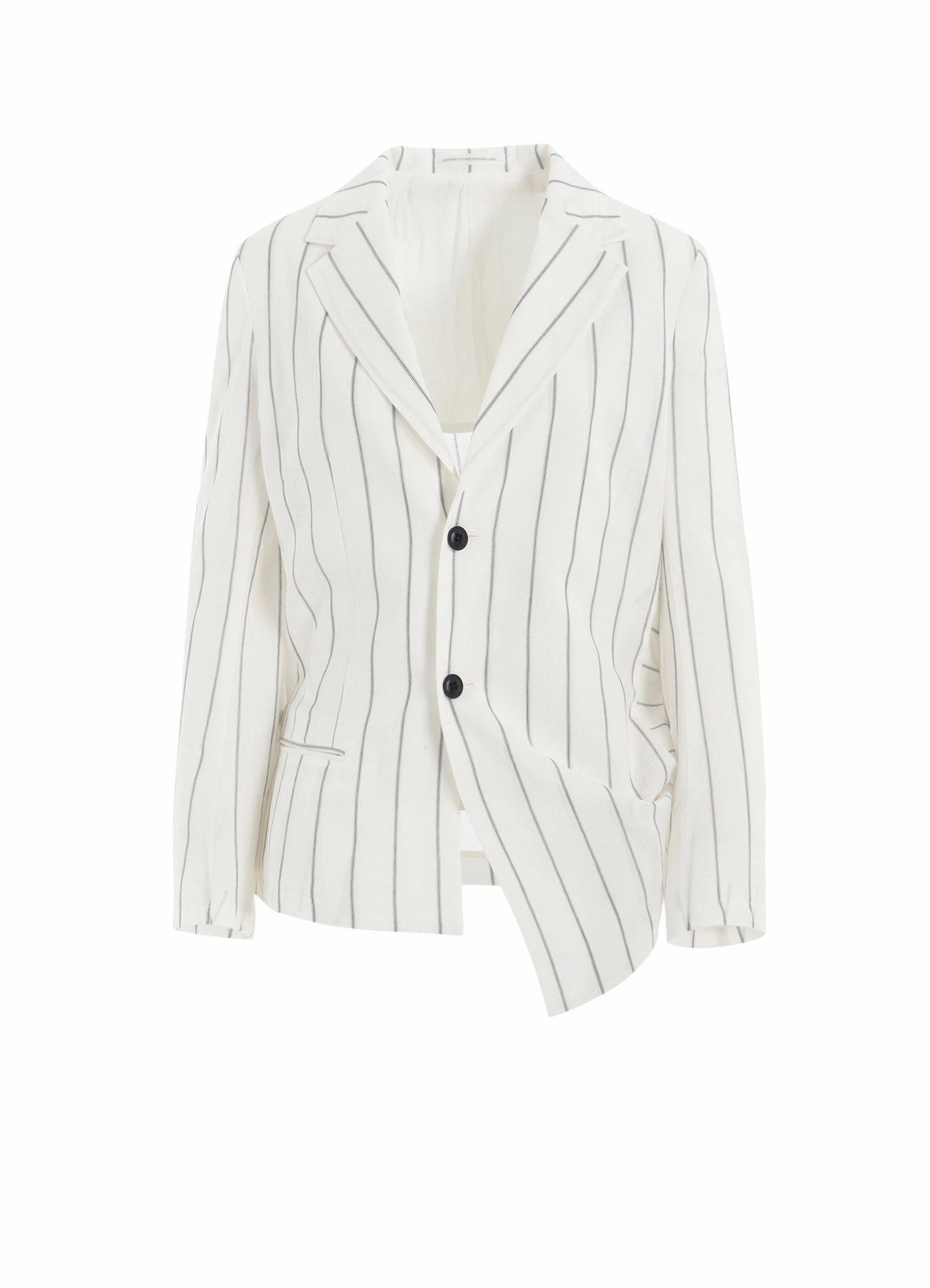 WASHER STRIPE LEFT SIDE DROPPED JACKET musicians