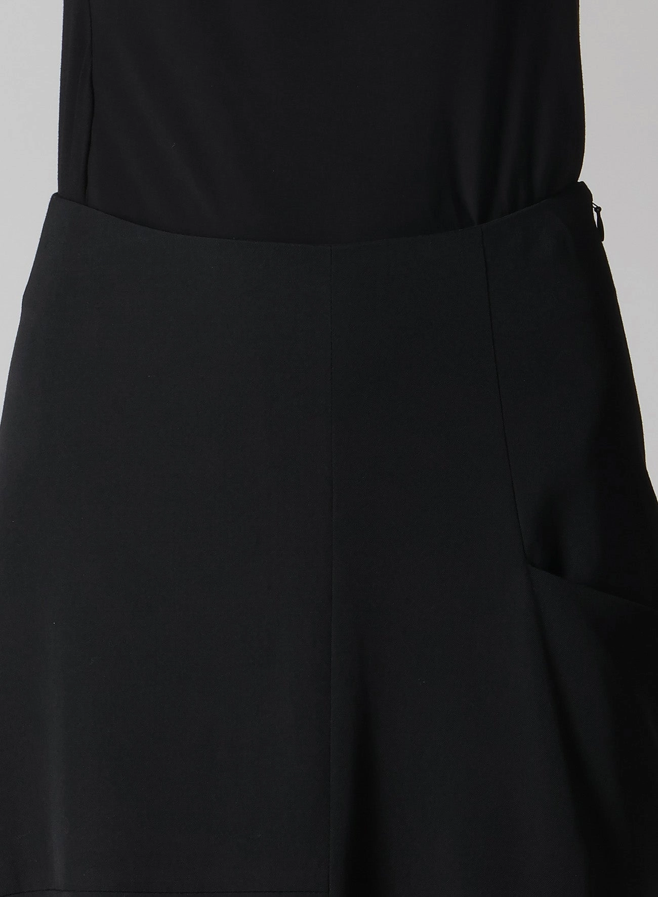 Modern Appearance All Time WOOL GABARDINE LEFT CLOTH SKIRT