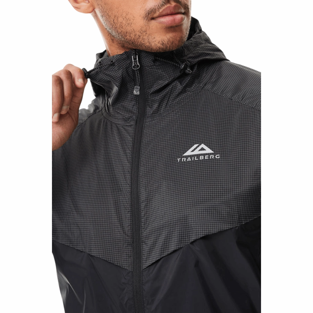 Trailberg Rapid Grid 2.0 Windbreaker Men Designed for a snug fit that avoids pressure points