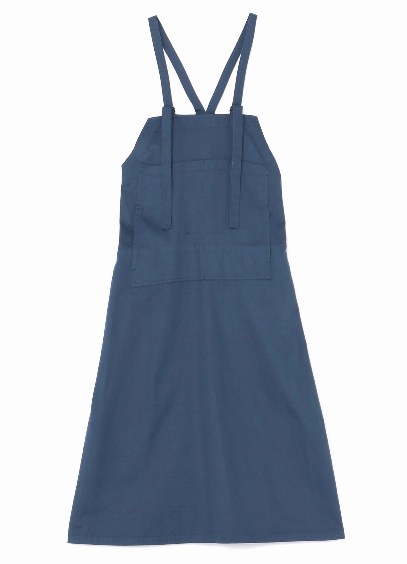 Cotton Skin countryside [Y's BORN PRODUCT] COTTON TWILL FRONT POCKET DRESS