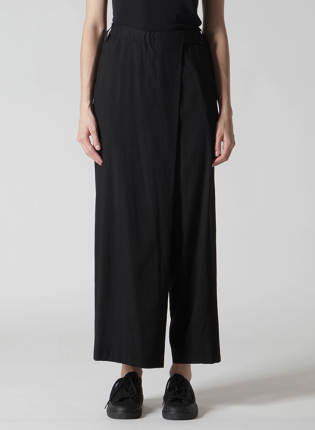 Ultimate Comfort Wear Resistant Fabric Ry WRINKLED LAWN L FRONT TUCK PANTS