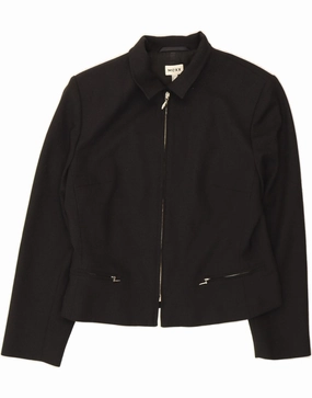 Refined Style Professional Comfort MEXX Womens Blazer Jacket UK 16 Large  Black Polyester