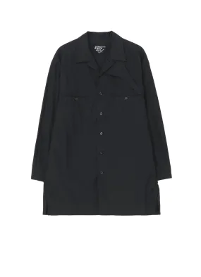 SHIRT WITH CHIN FLAP DETAIL Versatile Layering Piece