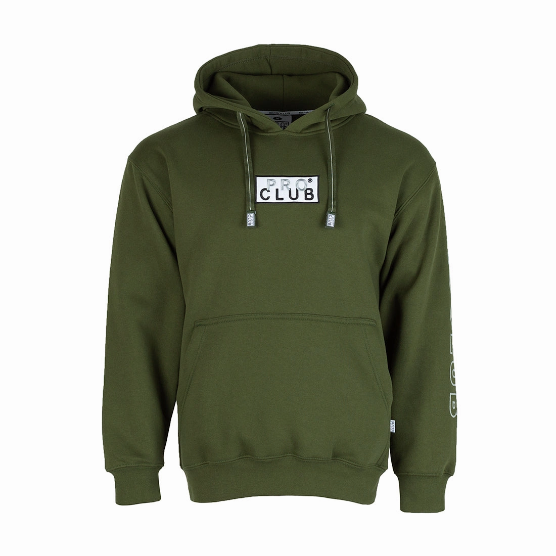 Embroidered Box Logo Hoody - Mens Breathable mesh lining