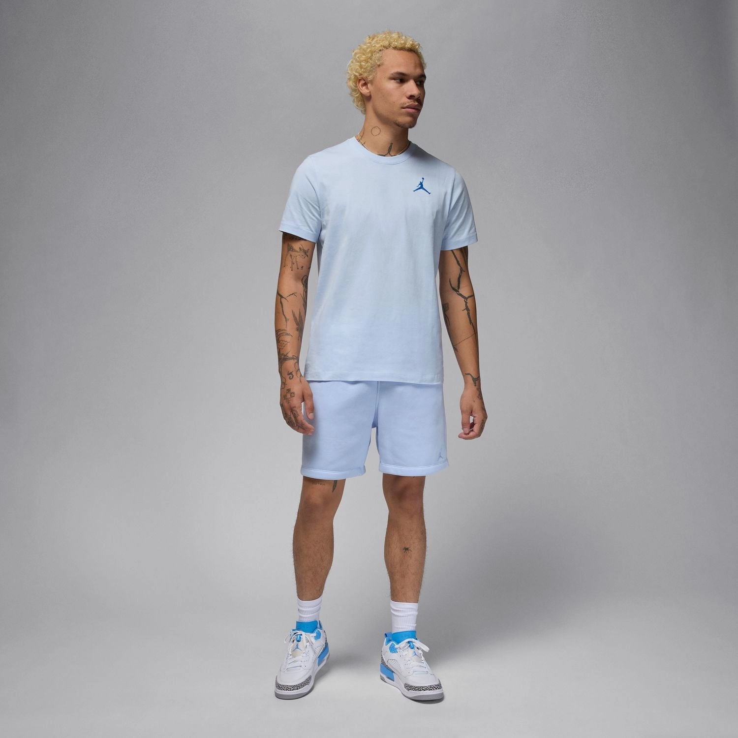 Embroidered SS Crew Tee - Mens NoSideSeams