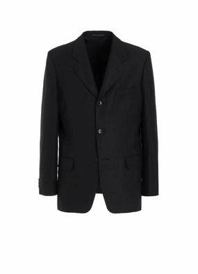 LINEN TWILL JACKET WITH 3-BUTTON Possibility