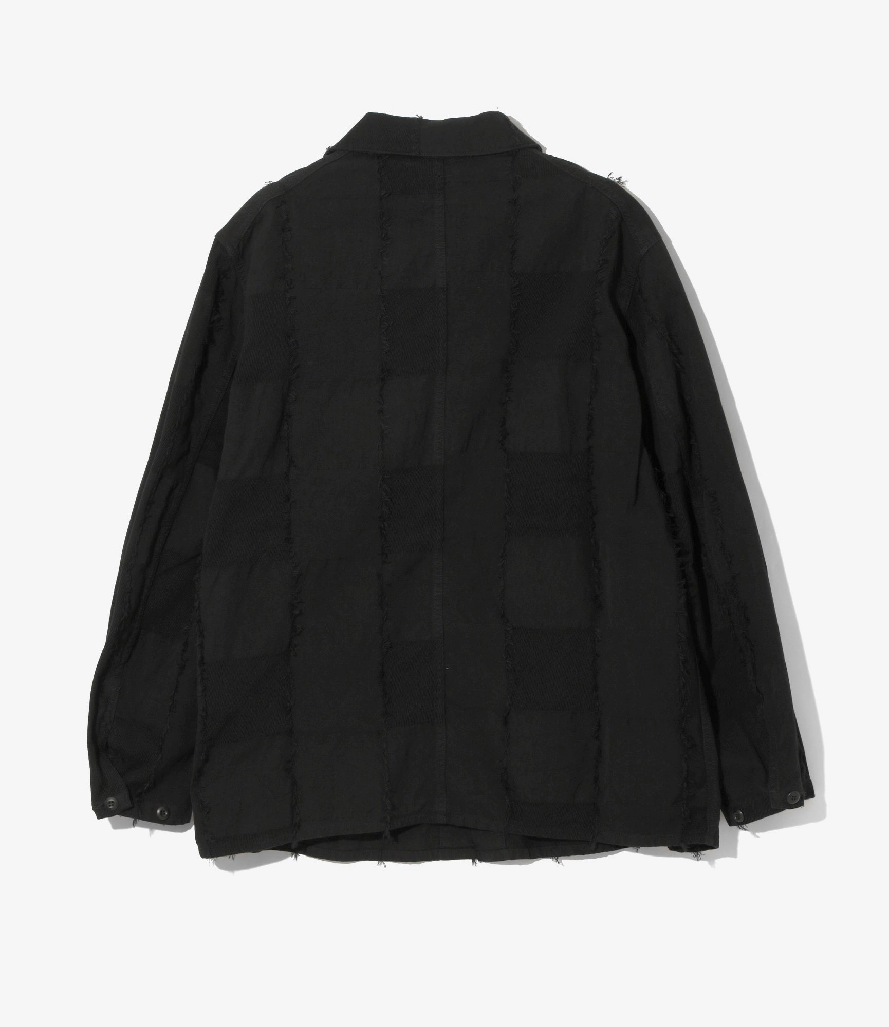 suitable for community activities Cross Ventilation Channels DN Coverall ?C Black Cut Jacquard Ripstop Cotton