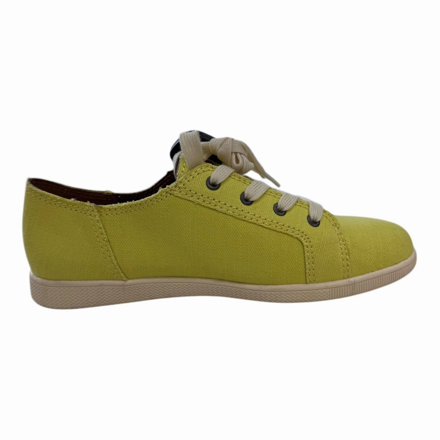 Shoes Sneakers By ZODIAC In White & Yellow, Size:8 All - age