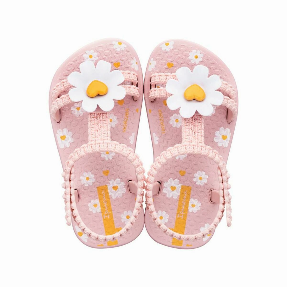 Flip Flops for Children Ipanema  DAISY BABY 83355 AH420 Pink Chill Relax Fit Lightweight Sole