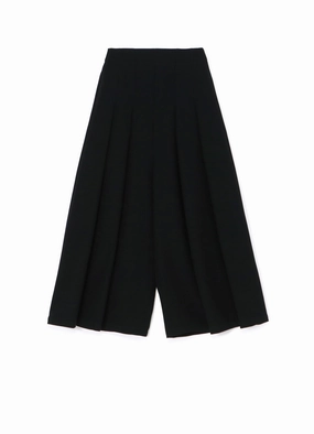 DOUBLE SATIN TACK FLARE PANTS Easy Fit Movement Comfort