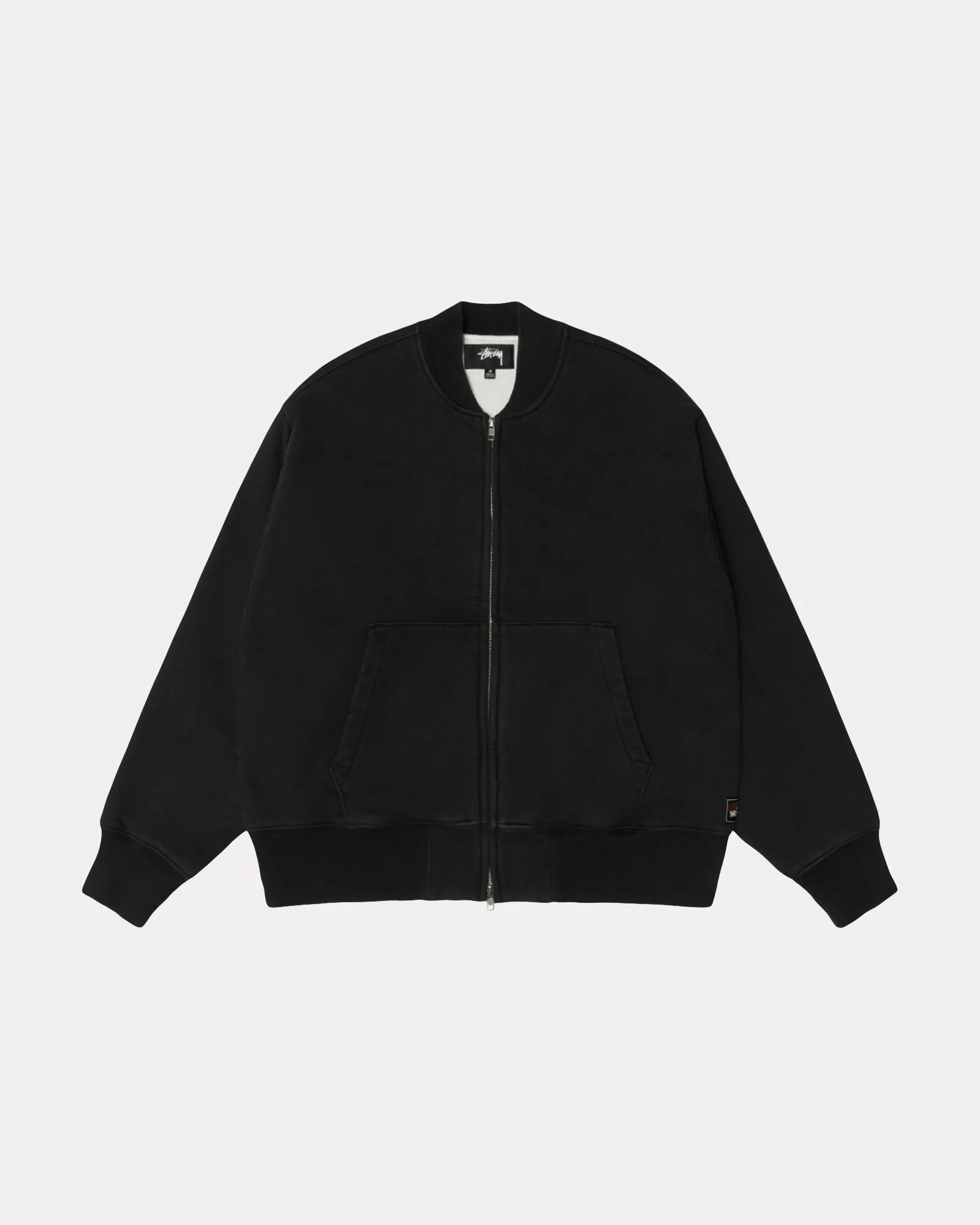 Low Impact Manufacturing Circular Knit Technology THERMAL LINED FLEECE ZIP