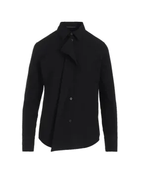 High-Quality Material Ethical production P?100/2 BROAD RUFFLE DETAIL SHIRT