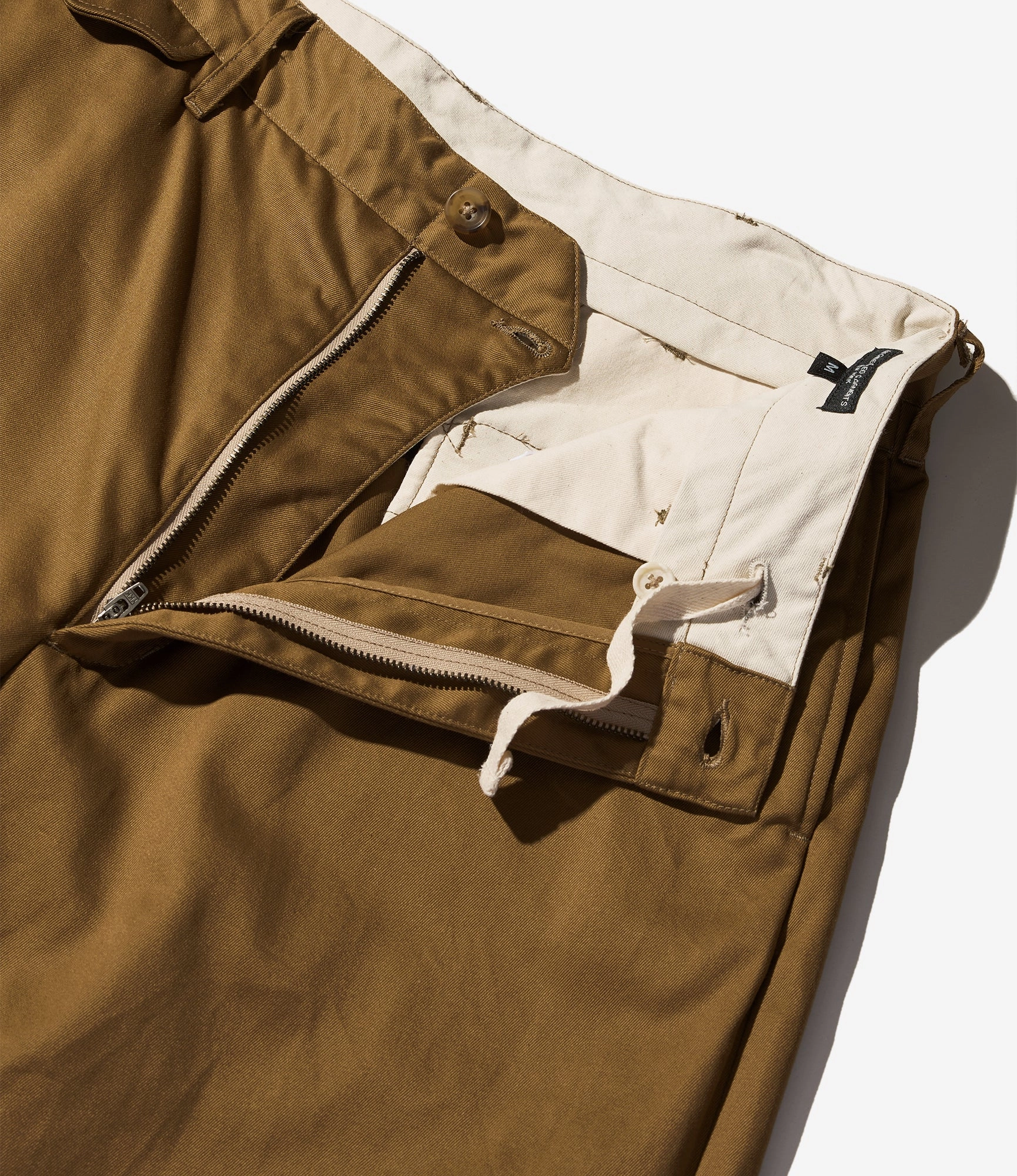 Simple Comfort Wear Officer Pant ?C Camel High Count Heavy Twill