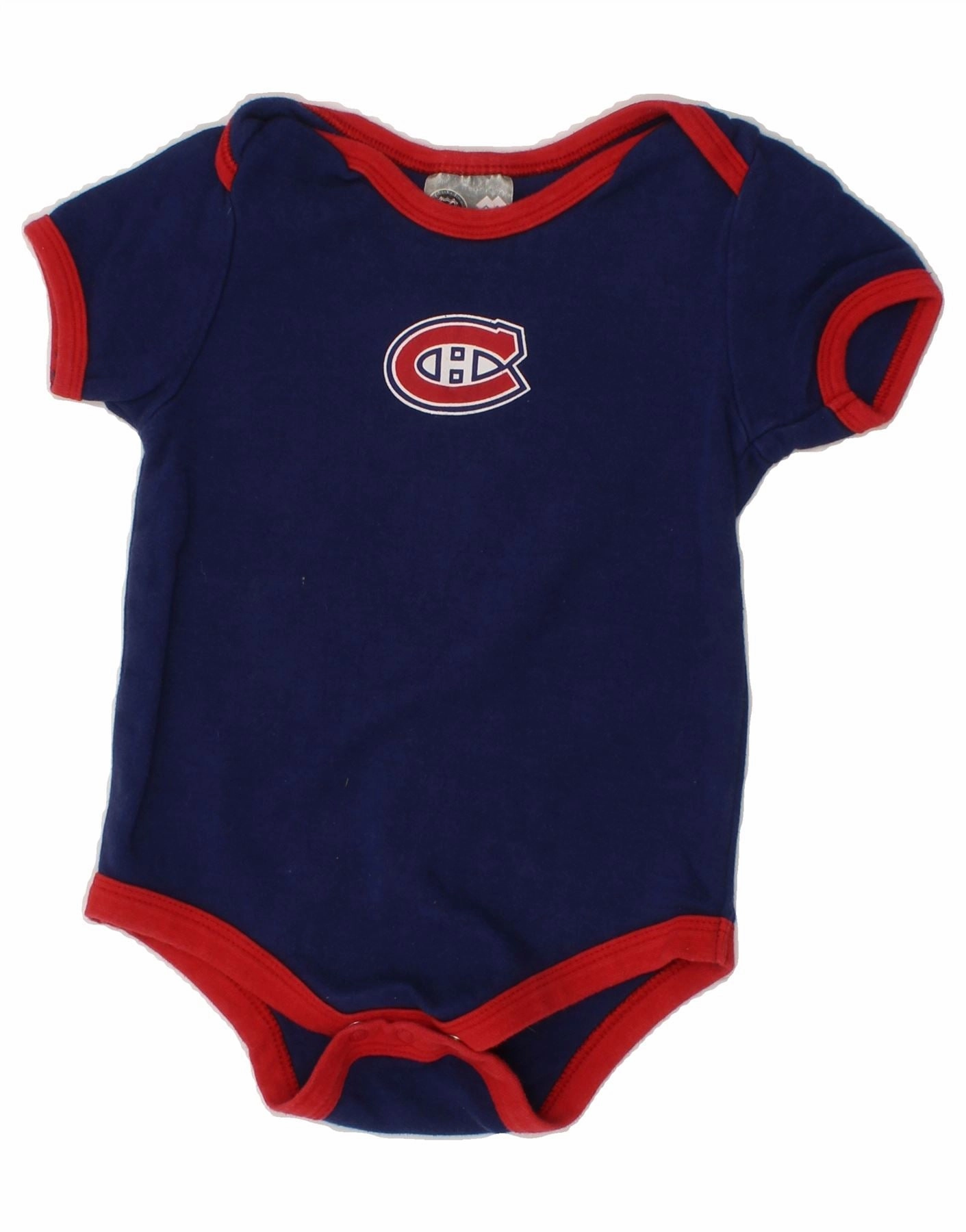 Sporty Model Weekend Dance NHL Baby Boys Montreal Canadiens Graphic Bodysuit 12-18 Months Navy Blue