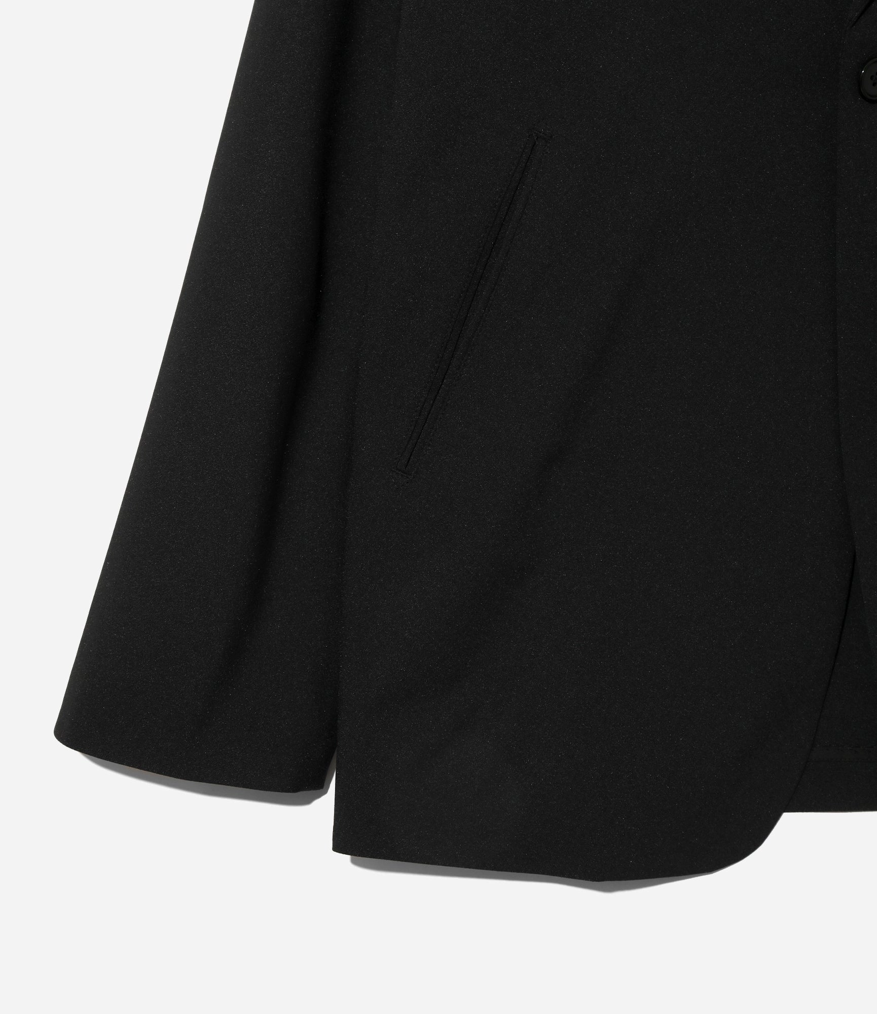 Miles Jacket ?C Black Polyester Cloth size - inclusive Hiking Vibe