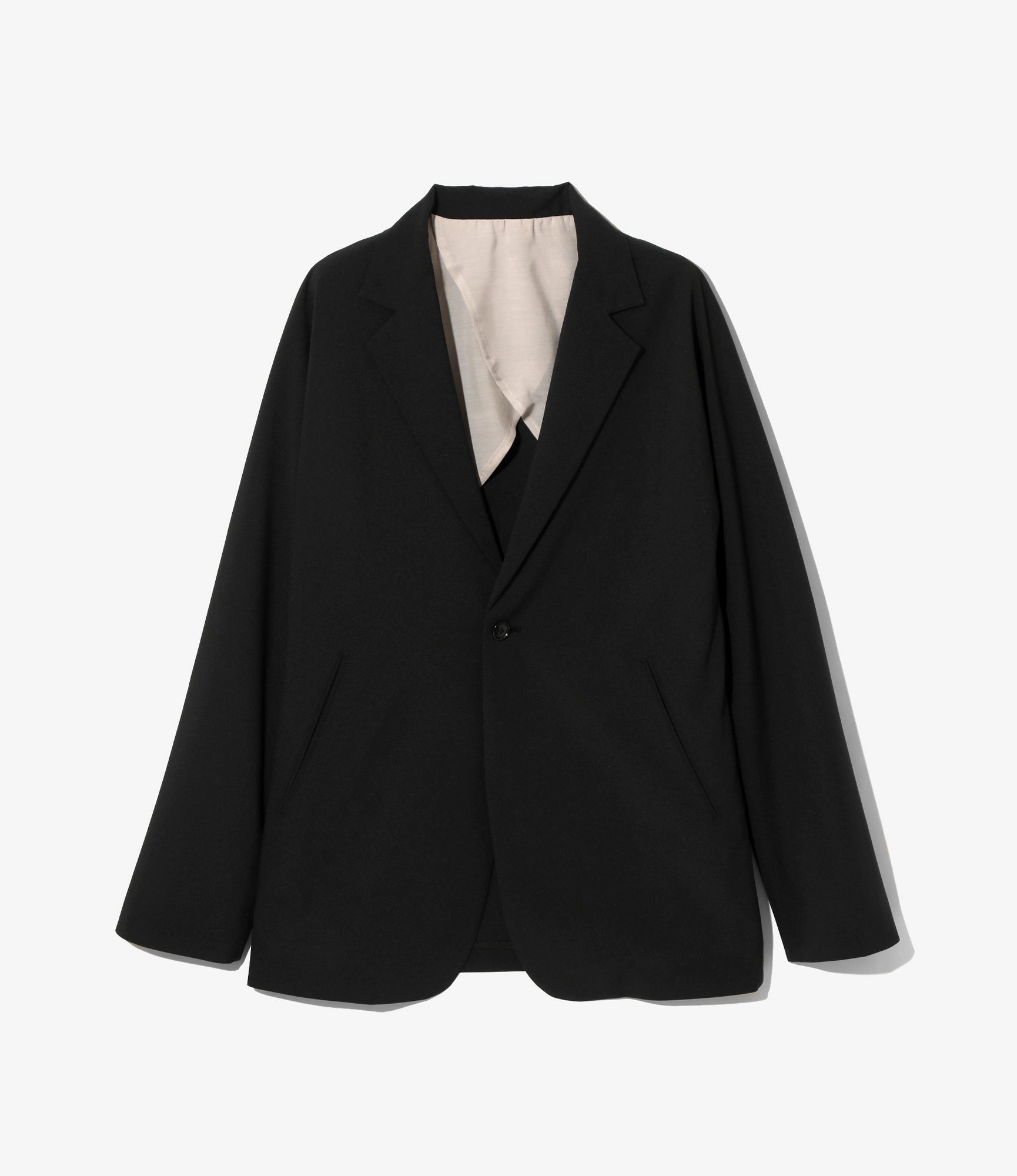 chefs Advertise Miles Jacket ?C Black Polyester Cloth