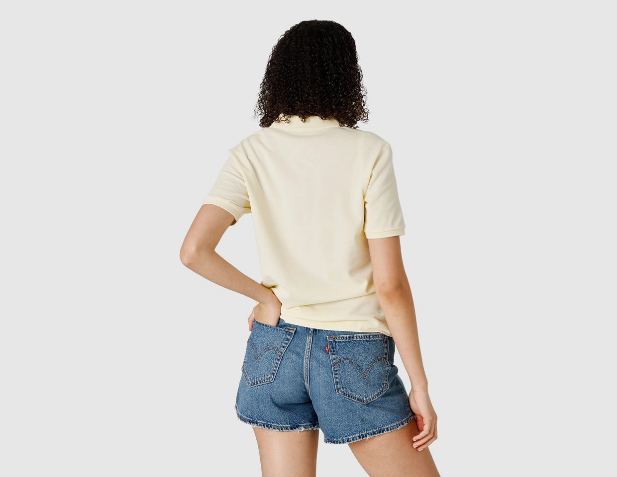 Fred Perry Women's Fred Perry Shirt / Ice Cream Perfectly Fit Wrinkle Resistant Material