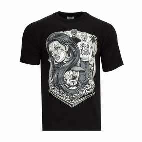Sustainable production Outdoor Trend Mister Cartoon Chained Tee -Mens