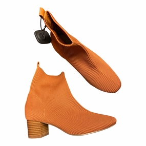 Boots Ankle Flats By Joie In Brown, Size: 7.5 Smart Style