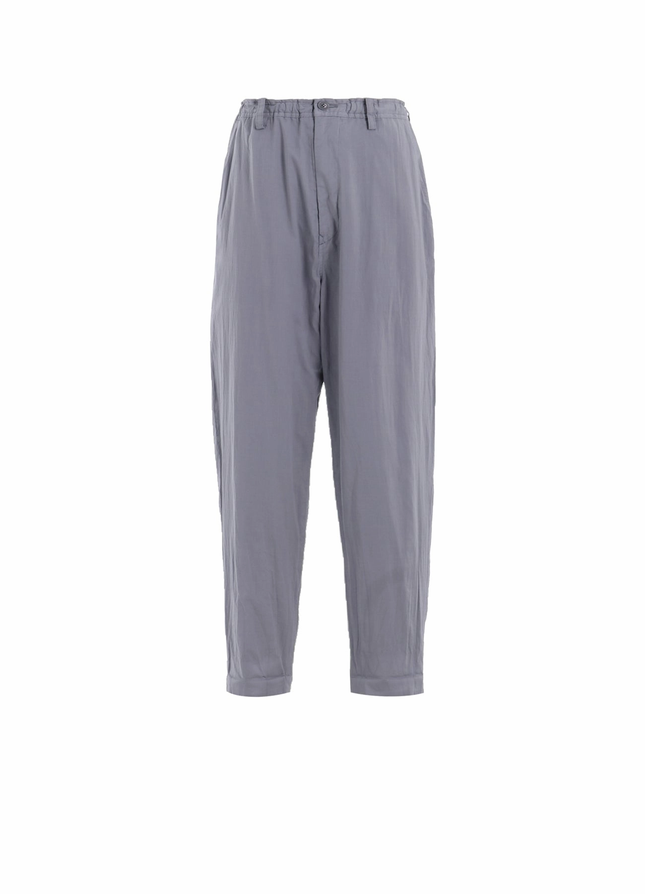 COTTON LAWN GARMENT DYE SLIM PANTS slim cut