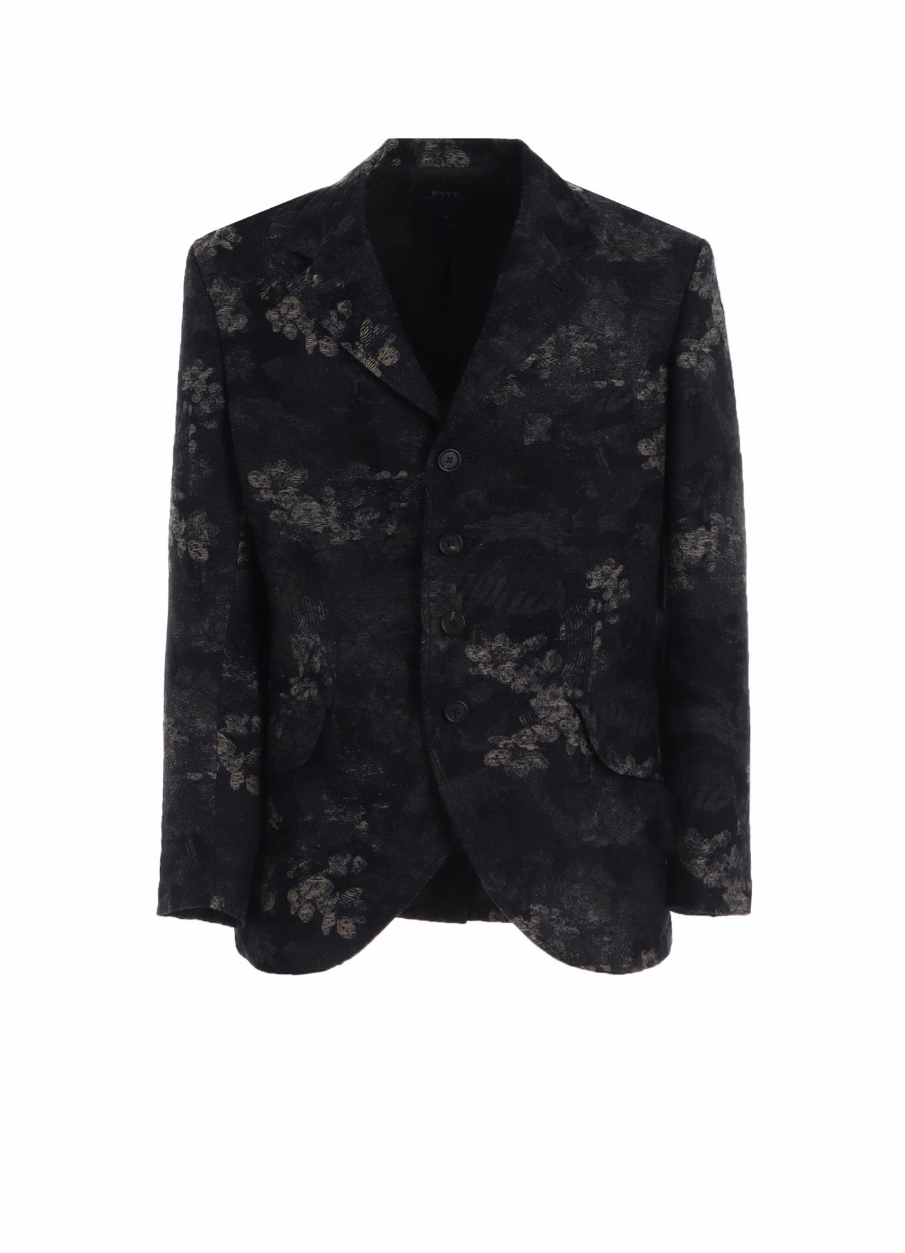 Abrasion Resistant Material FADED FLORAL JACQUARD JACKET