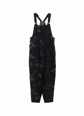 Perfect Comfort Sport Ready FADED FLORAL JACQUARD OVERALL
