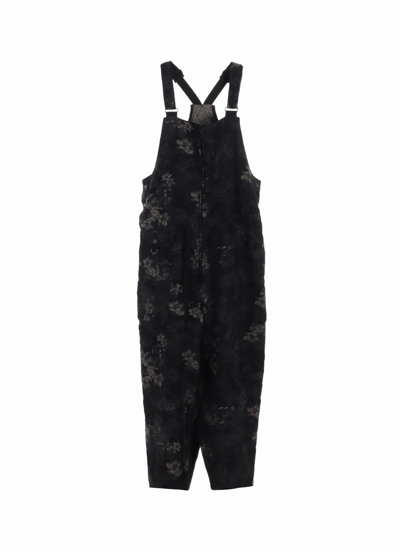 Perfect Comfort Sport Ready FADED FLORAL JACQUARD OVERALL