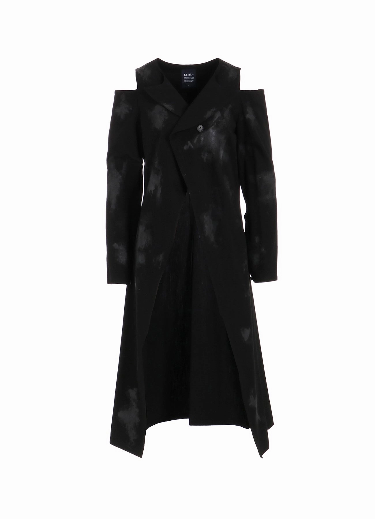 Classic Wardrobe Piece PAINTED DENIM OPEN SHOULDER DRESS