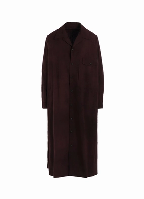 GARMENT-DYED OPEN COLLAR SHIRTS DRESS Urban Chic