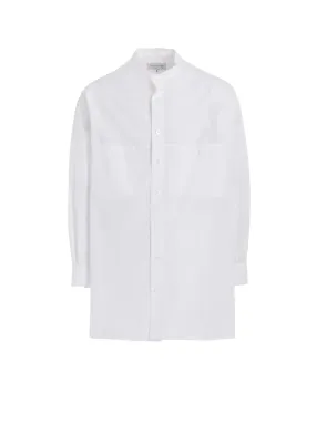 Customizable Option CHAIN STITCH BROAD NO COLLAR BLOUSE