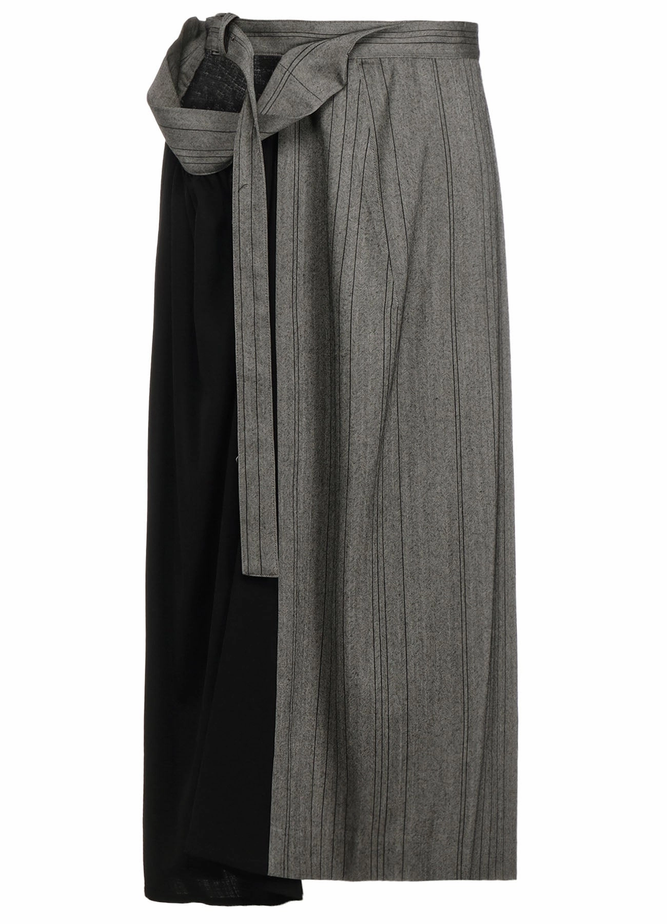 W/RY RANDOM HERRINGBONE RIGHT SIDE CLOTH SKIRT Urban Chic
