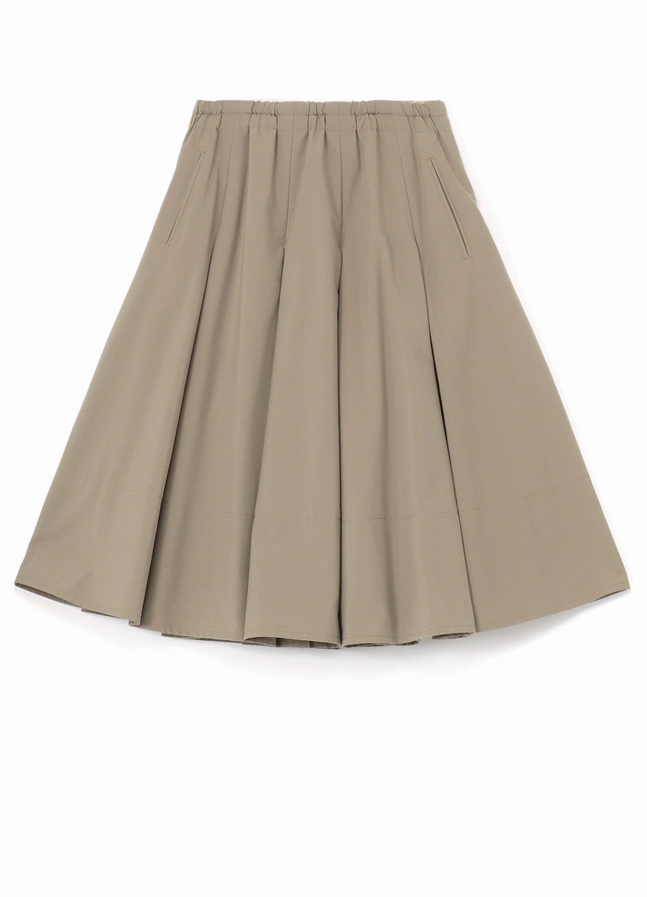 TACK FLAIR SKIRTS Satin-Sleeve