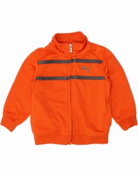 library Blush PUMA Baby Boys Tracksuit Top Jacket 9-12 Months Orange Polyester